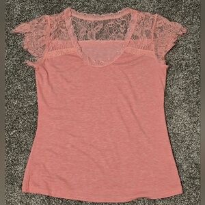 Lace Sleeve Top